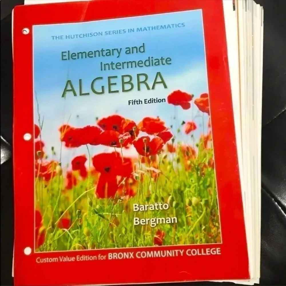 BCC Elementary & Intermediate ALGEBRA 5th‎ Edition